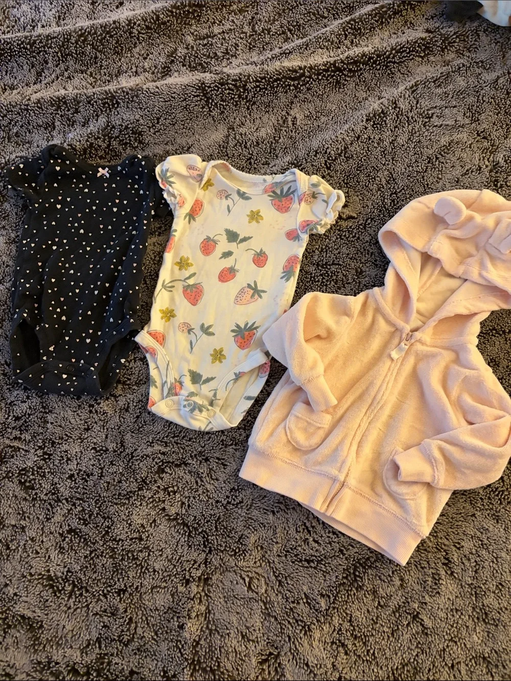 Carter's Girls size 3 Months Mixed lot 9 pieces